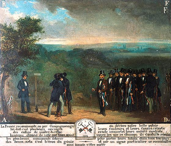 The “Accolade” ceremony among the Companion Locksmiths of Tours (1852)
