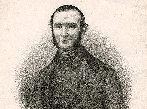 Portrait de Perdiguier vers 1845
