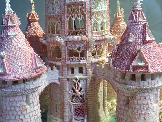 Castel made of sugar